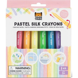 Tiger Tribe Pastel Κηρομπογιές Σετ 6τμχ