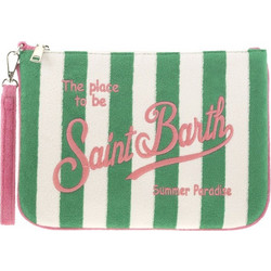 Mc2 Saint Barth PAR0014-04237H Γυναικείο Νεσεσέρ 28x20cm Λευκό Πράσινο