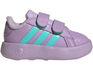 Adidas Grand Court Frozen Παιδικά Sneakers Μωβ Τιρκουάζ JR5630