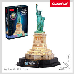 Puzzle CubicFun Statue of Liberty 3D 79 Κομμάτια