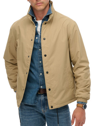 Superdry Ανδρικό Μπουφάν Χειμωνιάτικο Puffer Μπεζ M5012206A-8TU