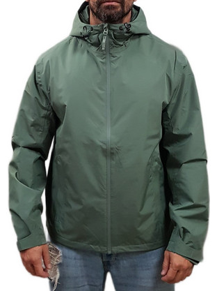 Jack & Jones Ανδρικό Μπουφάν Χειμωνιάτικο Puffer Χακί 12278842