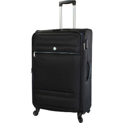 Dielle 350/70 Βαλίτσα Μεγάλη 77x47x29cm με 4 Ρόδες Μαύρη