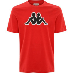 Kappa Ανδρικό Αθλητικό T-Shirt Κόκκινο 303WEK0-A0M