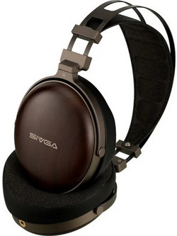 Sivga Peng Ενσύρματα Ακουστικά Hi-Fi Over Ear Καφέ Μαύρα