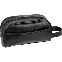 1239776 Ανδρικό Νεσεσέρ Ταξιδίου με Θήκες 23.5x9x14cm Μαύρο