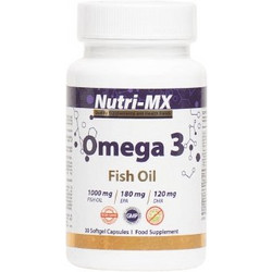 Nutri-MX Omega 3 Ιχθυέλαιο 1000mg 30 Ταμπλέτες