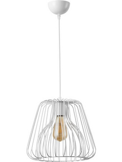 ARlight PDC 6110 WH Κρεμαστό Φωτιστικό Οροφής Μονόφωτο E27 Λευκό Φ30cm 0114070