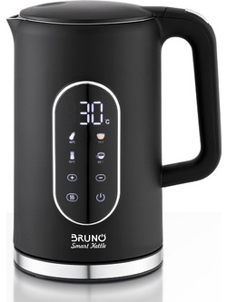 Bruno BRN-0245 Ανοξείδωτος Βραστήρας 1.7lt 2200W με Ρύθμιση Θερμοκρασίας