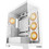 Deepcool CG580 4F V2 White Gaming Midi Tower Κουτί Υπολογιστή RGB με Πλαϊνό Παράθυρο