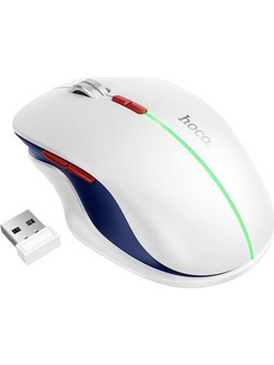 Hoco GM40 Ασύρματο Bluetooth Ποντίκι White