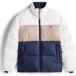 Tommy Jeans Ανδρικό Μπουφάν Χειμωνιάτικο Puffer Πολύχρωμο DM0DM22117-YBL