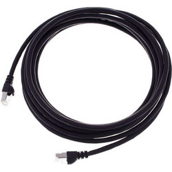 Telegartner S/FTP Cat.6a Καλώδιο Δικτύου Ethernet 5m Black 4018359288198