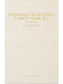 Skin1004 Madagascar Centella Variety Sheet Μάσκα Προσώπου για Ενυδάτωση Λάμψη & Καταπράυνση με Υαλουρονικό & Πεπτίδια 6τμχ