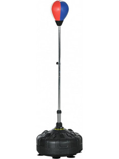 Sportnow A91-306V00BK Σάκος Μποξ Ταχύτητας Δαπέδου 165cm Κόκκινος Μπλε