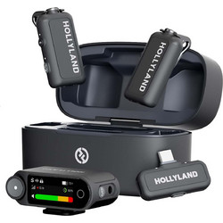 Hollyland Lark Max 2 (2TX + 1RX) Σετ 2 Μικρόφωνα Πέτου USB-C