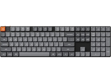 Keychron K5 Max QMK/VIA Hot Swappable Ασύρματο Μηχανικό Gaming Πληκτρολόγιο με Gateron Low Profile Red Διακόπτες RGB Black