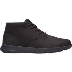 Timberland Parker Street Mid Ανδρικά Μποτάκια Μαύρα Αδιάβροχα TB0A6C7TEL3
