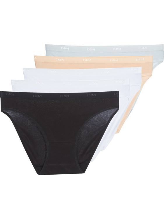 Dim Βαμβακερά Γυναικεία Slip Multipack D4H00-5BM