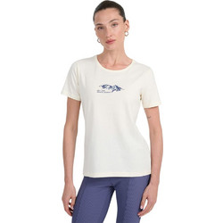4F Γυναικείο Αθλητικό T-Shirt Λευκό 4FWAW25TTSHF2713-11S