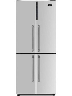 Lofra Dolcevita GFRS817-C29170026 Retro Ψυγείο Ντουλάπα 488lt Full No Frost Υ179.3xΠ83.3xΒ74cm Chrome Inox