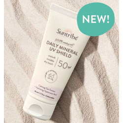 Suntribe Daily Mineral Αντηλιακή Κρέμα Προσώπου με Χρώμα SPF50+ 50ml