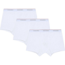 Ider Ανδρικά Μποξεράκια Σετ 3Pack Λευκά DCX310060-100