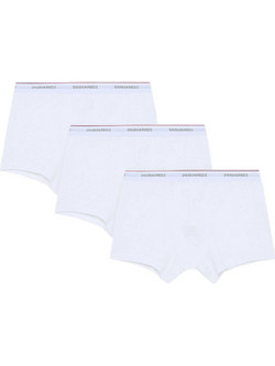 Ider Ανδρικά Μποξεράκια Σετ 3Pack Λευκά DCX310060-100