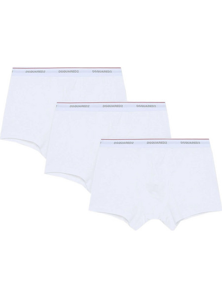 Ider Ανδρικά Μποξεράκια Σετ 3Pack Λευκά DCX310060-100