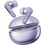 QCY Melobuds N70 ANC Ακουστικά Bluetooth Earbud Ανθεκτικά στο Νερό Purple