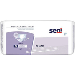 Seni Classic Plus Small Πάνες Ακράτειας 7 Σταγόνες 30τμχ
