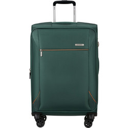 Samsonite Base Breeze 154780-1259 Βαλίτσα Μεσαία 67x43x27cm με 4 Ρόδες Κυπαρισσί