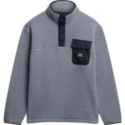 Superdry D1 Ovin Ανδρικό Αθλητικό Φούτερ Μπλε M2014283A-QS8