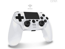 Hyperkin Nuforce Wireless Controller για PC & PS4 White