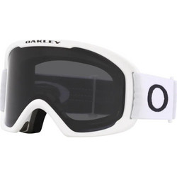 Oakley O-Frame 2.0 Pro L OO7124-04 Μάσκα Σκι & Snowboard Ενηλίκων Λευκή με Φιμέ Φακό Μαύρο