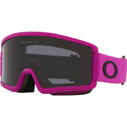 Oakley Target Line S OO7122-12 Μάσκα Σκι & Snowboard Ενηλίκων Μωβ με Φιμέ Φακό Γκρι