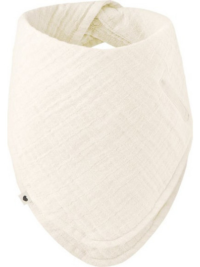 BIBS Σαλιάρα Μπαντάνα από 100% Βαμβάκι με Κουμπί Ivory