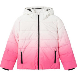 Name It Αθλητικό Παιδικό Μπουφάν Χειμωνιάτικο Softshell Αδιάβροχο Αντιανεμικό Λευκό Φούξια 13230598
