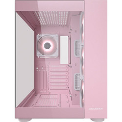 Cougar FV150 Pink Gaming Midi Tower Κουτί Υπολογιστή RGB με Πλαϊνό Παράθυρο