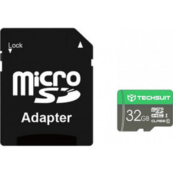 Techsuit microSDHC 32GB Class 10 UHS-I + Adapter