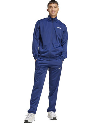 Adidas Sportswear Essentials Ανδρικό Σετ Φόρμας Navy Μπλε JN1809