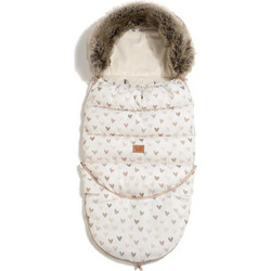 La Millou Aspen Combo Ποδόσακος Καροτσιού Multi Heartbeat Beige