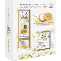 So' Bio Etic Precious Argan Face Cream 50ml + Precious Argan Face Oil 50ml