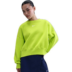 Nike Sportswear Phoenix Γυναικείο Αθλητικό Φούτερ Lime DQ5761-389