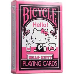 Bicycle Hello Kitty Τράπουλα Μαύρη Ροζ 10051521