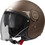 Garibaldi G21 Sunvisor Matt Coffee Κράνος Μηχανής Jet