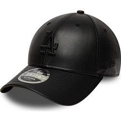 New Era LA Dodgers MLB PU 9FORTY Ανδρικό Καπέλο Jockey Snapback Υφασμάτινο Μαύρο 60759035