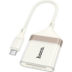 Hoco UA40A Card Reader USB-C 2.0 για SD / microSD