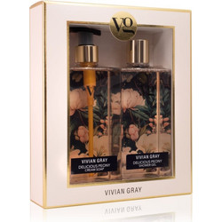 Vivian Gray Delicious Peony Hand Soap 350ml + Shower Gel 350ml