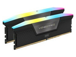 Corsair Vengeance RGB 64GB (2X32GB) DDR5 RAM 5600MHz C40 Black